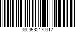 Código de barras (EAN, GTIN, SKU, ISBN): '8808563170817'