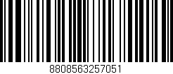Código de barras (EAN, GTIN, SKU, ISBN): '8808563257051'