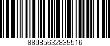 Código de barras (EAN, GTIN, SKU, ISBN): '88085632839516'