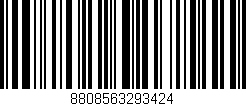 Código de barras (EAN, GTIN, SKU, ISBN): '8808563293424'