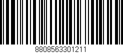 Código de barras (EAN, GTIN, SKU, ISBN): '8808563301211'