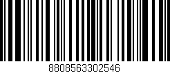 Código de barras (EAN, GTIN, SKU, ISBN): '8808563302546'