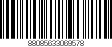 Código de barras (EAN, GTIN, SKU, ISBN): '88085633069578'