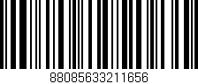 Código de barras (EAN, GTIN, SKU, ISBN): '88085633211656'