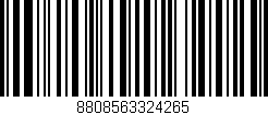 Código de barras (EAN, GTIN, SKU, ISBN): '8808563324265'