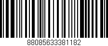 Código de barras (EAN, GTIN, SKU, ISBN): '88085633381182'