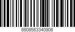 Código de barras (EAN, GTIN, SKU, ISBN): '8808563340906'