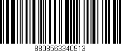 Código de barras (EAN, GTIN, SKU, ISBN): '8808563340913'