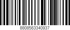 Código de barras (EAN, GTIN, SKU, ISBN): '8808563340937'