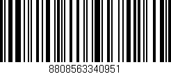Código de barras (EAN, GTIN, SKU, ISBN): '8808563340951'