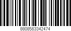 Código de barras (EAN, GTIN, SKU, ISBN): '8808563342474'