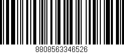 Código de barras (EAN, GTIN, SKU, ISBN): '8808563346526'