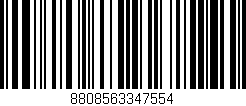 Código de barras (EAN, GTIN, SKU, ISBN): '8808563347554'