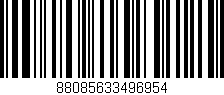 Código de barras (EAN, GTIN, SKU, ISBN): '88085633496954'
