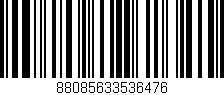 Código de barras (EAN, GTIN, SKU, ISBN): '88085633536476'