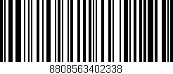 Código de barras (EAN, GTIN, SKU, ISBN): '8808563402338'