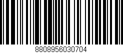 Código de barras (EAN, GTIN, SKU, ISBN): '8808956030704'