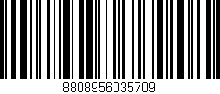 Código de barras (EAN, GTIN, SKU, ISBN): '8808956035709'