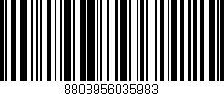 Código de barras (EAN, GTIN, SKU, ISBN): '8808956035983'