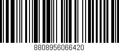 Código de barras (EAN, GTIN, SKU, ISBN): '8808956066420'