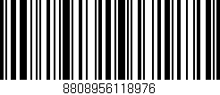 Código de barras (EAN, GTIN, SKU, ISBN): '8808956118976'