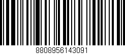Código de barras (EAN, GTIN, SKU, ISBN): '8808956143091'