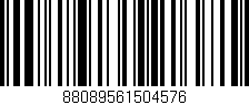 Código de barras (EAN, GTIN, SKU, ISBN): '88089561504576'