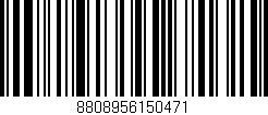 Código de barras (EAN, GTIN, SKU, ISBN): '8808956150471'