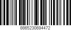 Código de barras (EAN, GTIN, SKU, ISBN): '8865230694472'
