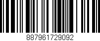 Código de barras (EAN, GTIN, SKU, ISBN): '887961729092'