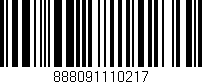 Código de barras (EAN, GTIN, SKU, ISBN): '888091110217'