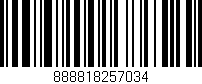 Código de barras (EAN, GTIN, SKU, ISBN): '888818257034'