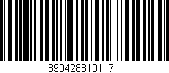 Código de barras (EAN, GTIN, SKU, ISBN): '8904288101171'