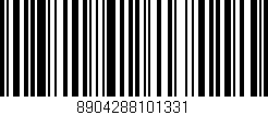 Código de barras (EAN, GTIN, SKU, ISBN): '8904288101331'