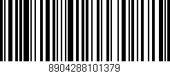 Código de barras (EAN, GTIN, SKU, ISBN): '8904288101379'