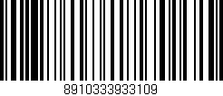 Código de barras (EAN, GTIN, SKU, ISBN): '8910333933109'