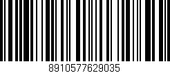 Código de barras (EAN, GTIN, SKU, ISBN): '8910577629035'