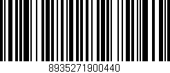 Código de barras (EAN, GTIN, SKU, ISBN): '8935271900440'