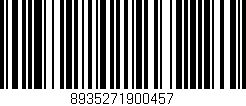 Código de barras (EAN, GTIN, SKU, ISBN): '8935271900457'