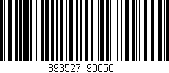 Código de barras (EAN, GTIN, SKU, ISBN): '8935271900501'