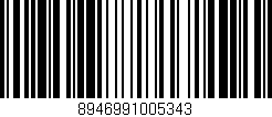 Código de barras (EAN, GTIN, SKU, ISBN): '8946991005343'