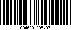Código de barras (EAN, GTIN, SKU, ISBN): '8946991005407'