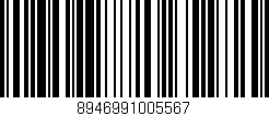 Código de barras (EAN, GTIN, SKU, ISBN): '8946991005567'