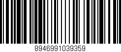 Código de barras (EAN, GTIN, SKU, ISBN): '8946991039359'