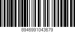 Código de barras (EAN, GTIN, SKU, ISBN): '8946991043679'
