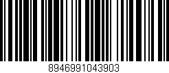Código de barras (EAN, GTIN, SKU, ISBN): '8946991043903'