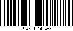 Código de barras (EAN, GTIN, SKU, ISBN): '8946991147455'