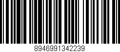 Código de barras (EAN, GTIN, SKU, ISBN): '8946991342239'