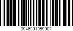 Código de barras (EAN, GTIN, SKU, ISBN): '8946991359807'