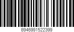 Código de barras (EAN, GTIN, SKU, ISBN): '8946991522399'